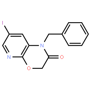 1-Benzyl-7-iodo-1H-pyrido[2,3-b][1,4]oxazin-2(3H)-one