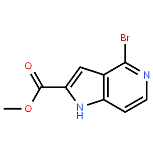 Methyl 4-bromo-5-azaindole-2-carboxylate