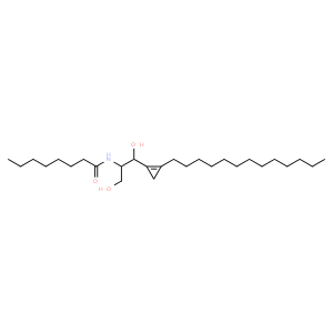N-[(1R,2S)-2-hydroxy-1-hydroxymethyl-2-(2-tridecyl-1-cyclopropenyl)ethyl]octanamide