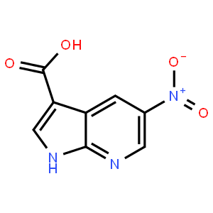 5-nitro-1H-pyrrolo[2,3-b]pyridine-3-carboxylic acid