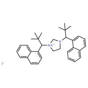 1,3-Bis[(1S)-2,2-dimethyl-1-(1-naphthyl)propyl]imidazoliniumiodide