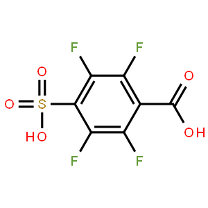 4-磺基-2,3,5,6-四氟苯甲酸