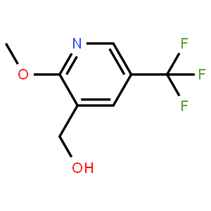 [2-methoxy-5-(trifluoromethyl)pyridin-3-yl]methanol