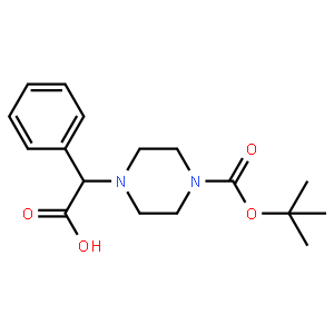 2-(4-叔丁氧基甲酰基哌嗪基)-2-苯乙酸,347186-49-6