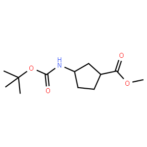 methyl (1R,3R)-3-{[(tert-butoxy)carbonyl]amino}cyclopentane-1-carboxylate