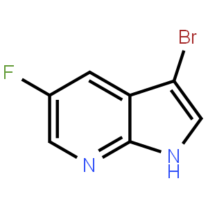 3-bromo-5-fluoro-1H-pyrrolo[2,3-b]pyridine,1190309-71-7