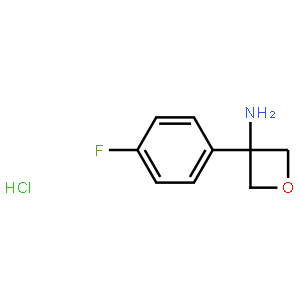 3-(4-fluorophenyl)oxetan-3-amine hydrochloride