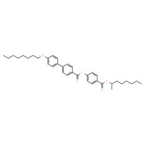 (S)-4-[(1-甲基庚氧基)羰基]苯基4′-辛氧基-4-联苯基羧酸酯