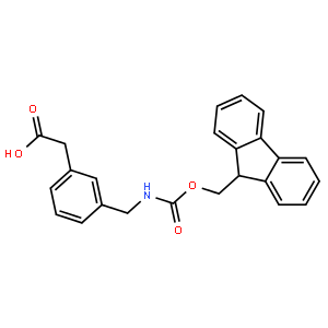 Fmoc-3-aminomethyl-phenylacetic acid,631915-50-9