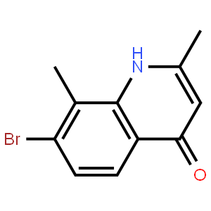 7-Bromo-2,8-dimethyl-4-hydroxyquinoline