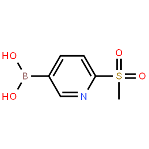 2-(Methylsulfonyl)pyridine-5-boronic acid