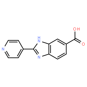 2-吡啶-4-基-3H-苯并咪唑-5-羧酸