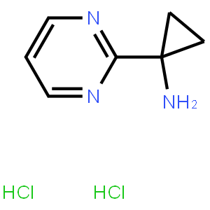 1-(pyrimidin-2-yl)cyclopropan-1-amine dihydrochloride