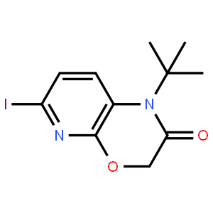 1-tert-Butyl-6-iodo-1H-pyrido[2,3-b][1,4]oxazin-2(3H)-one,1203499-26-6