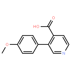 3-(4-methoxyphenyl)isonicotinic acid