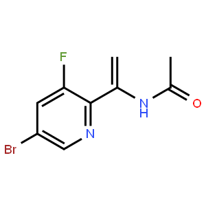 N-(1-(5-Bromo-3-fluoropyridin-2-yl)vinyl)acetamide