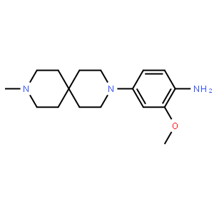 2-methoxy-4-{9-methyl-3,9-diazaspiro[5.5]undecan-3-yl}aniline
