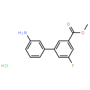 Methyl 3-(3-aminophenyl)-5-fluorobenzoate, HCl