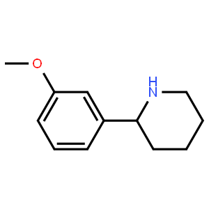 2-(3-Methoxyphenyl)piperidine,383128-22-1