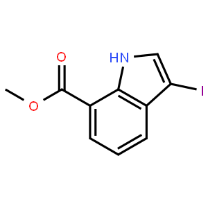 methyl 3-iodo-1H-indole-7-carboxylate