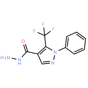 1-PHENYL-5-(TRIFLUOROMETHYL)-1H-PYRAZOLE-4-CARBOHYDRAZIDE