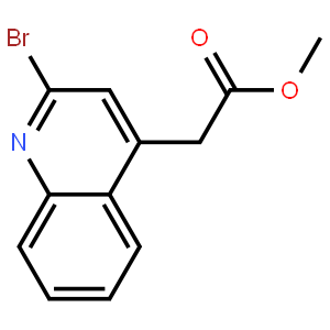 methyl 2-(2-bromoquinolin-4-yl)acetate