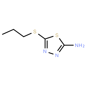 5-(Propylsulfanyl)-1,3,4-thiadiazol-2-amine