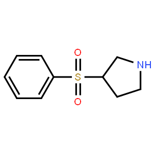 (3S)-3-(benzenesulfonyl)pyrrolidine
