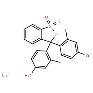 间甲酚紫钠盐, Indicator