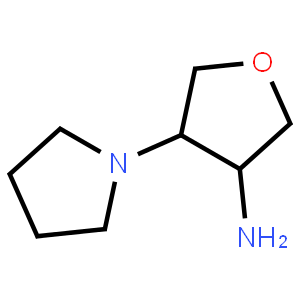 trans-4-(1-Pyrrolidinyl)tetrahydro-3-furanamine