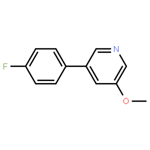 3-(4-Fluorophenyl)-5-methoxypyridine