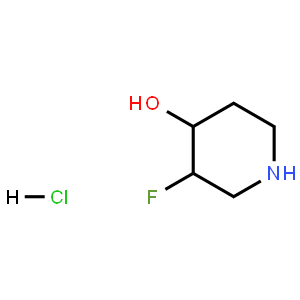 (3r,4r)-rel-3-fluoro-4-piperidinol hydrochloride