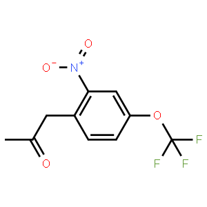 1-(2-Nitro-4-trifluoromethoxyphenyl)propan-2-one