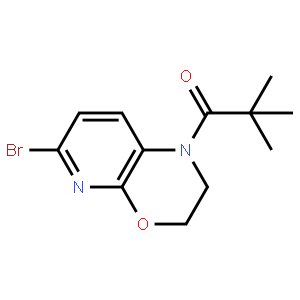 1-(6-Bromo-2,3-dihydro-1H-pyrido[2,3-b][1,4]oxazin-1-yl)-2,2-dimethylpropan-1-one