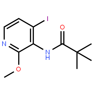 N-(4-Iodo-2-methoxypyridin-3-yl)pivalamide,131653-62-8