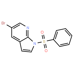 1-Benzenesulfonyl-5-bromo-1H-pyrrolo[2,3-b]pyridine,1001070-33-2