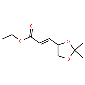 2-propenoic acid, 3-[(4s)-2,2-dimethyl-1,3-dioxolan-4-yl]-, ethyl ester, (2z)-