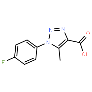 1-(4-Fluoro-phenyl)-5-methyl-1h-[1,2,3]triazole-4-carboxylic acid