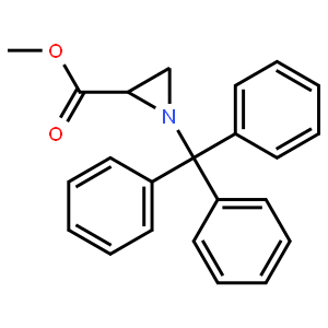 Methyl (S)-N-Tritylaziridine-2-carboxylate