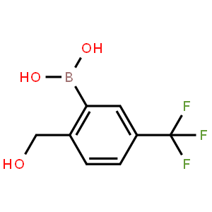 2-Hydroxymethyl-5-(trifluoromethyl)phenylboronic acid,174671-50-2