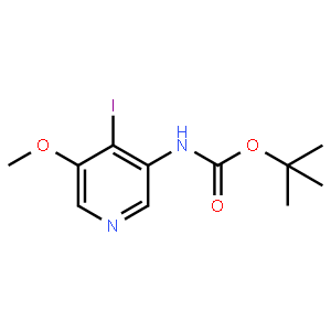 tert-Butyl 4-iodo-5-methoxypyridin-3-ylcarbamate