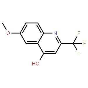 4-Hydroxy-6-methoxy-2-(trifluoromethyl)quinoline