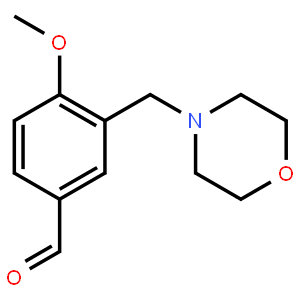 4-Methoxy-3-(morpholinomethyl)benzaldehyde