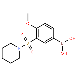 4-Methoxy-3-(piperidin-1-ylsulfonyl)phenylboronic acid