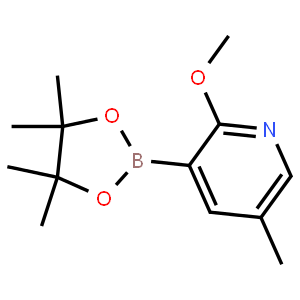 2-Methoxy-5-methyl-3-(4,4,5,5-tetramethyl-1,3,2-dioxaborolan-2-yl)pyridine