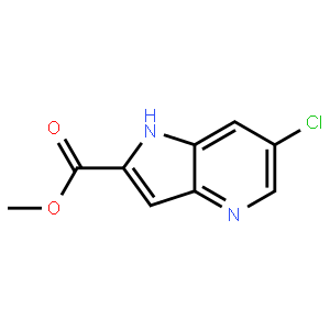 methyl 6-chloro-1H-pyrrolo[3,2-b]pyridine-2-carboxylate