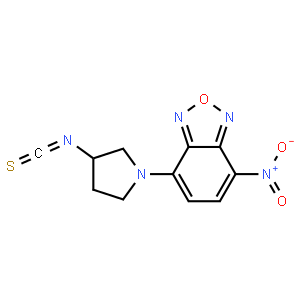 (R)-(-)-NBD-Py-NCS [=(R)-(-)-4-(3-异硫氰酸基吡咯烷-1-基)-7-硝基-2,1,3-苯并恶二唑][用于旋光纯度测定的高效液相色谱标记试剂]