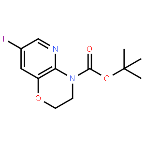 tert-Butyl 7-iodo-2H-pyrido[3,2-b][1,4]oxazine-4(3H)-carboxylate