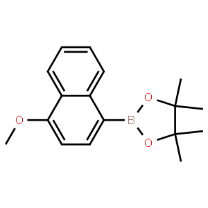 4-Methoxynaphthalen-1-ylboronic acid pinacol ester,269410-16-4