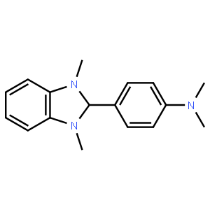 4-(2,3-Dihydro-1,3-dimethyl-1H-benzimidazol-2-yl)-N,N-dimethylbenzenamine